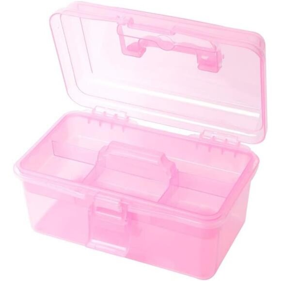 Multipurpose Plastic Storage Container Organizer Box Case - Picture 3 of 8